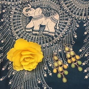 Citrus Multi-Color Pendant Earrings